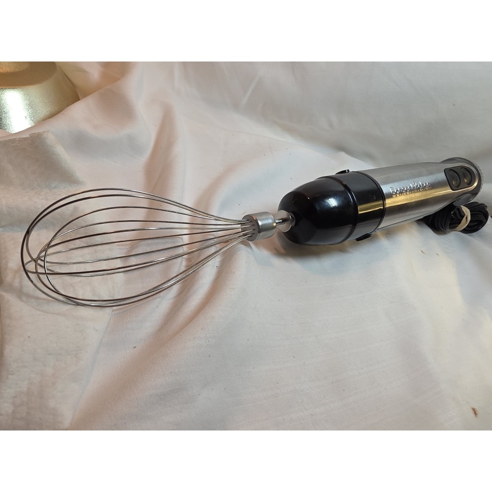 Bonsenkitchen HB005-A Immersion Hand Blender Silver 500W Turbo Stick Corded